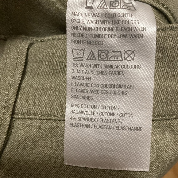 G.I.L.I Wide Leg Pant Womens 12P Split Front Hem Stretch Western coastal cowgirl - Picture 9 of 12